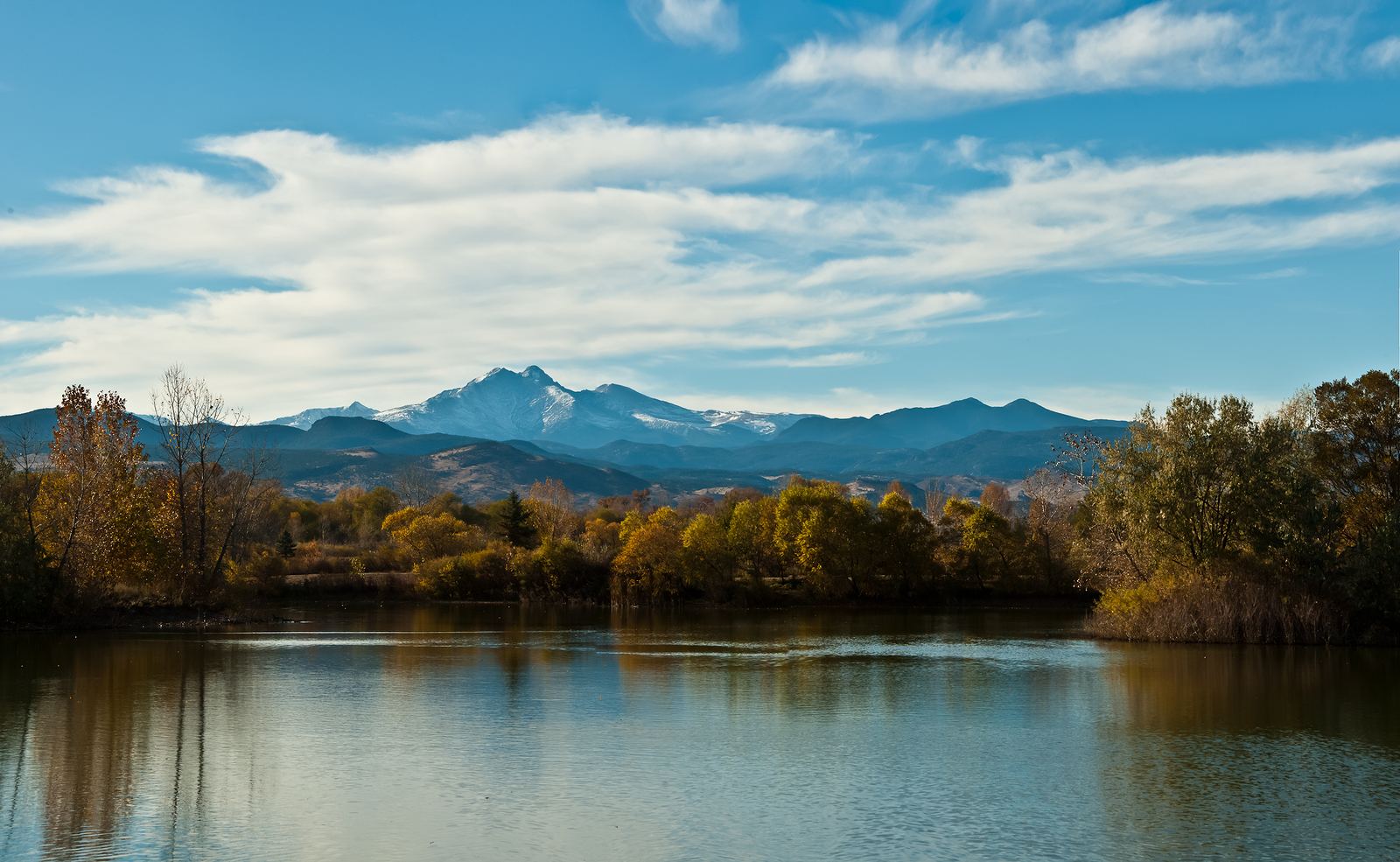 Golden Ponds and Longs Peak